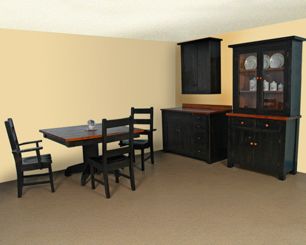 Dakota Rough Cut Pedestal Table