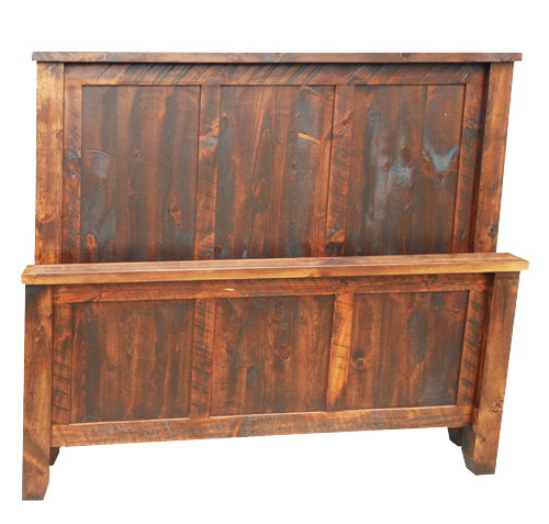 Dakota Rough Cut Shaker Bed