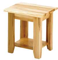 Rough Cut End Table