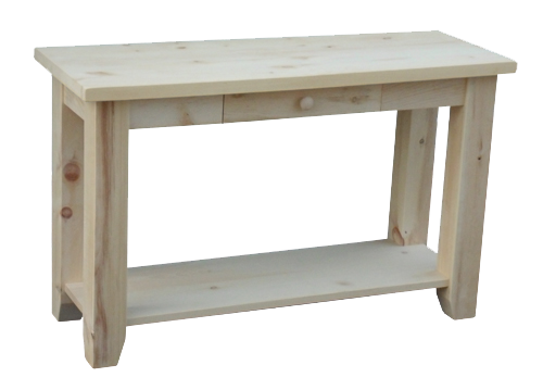 Rough Cut Sofa Table