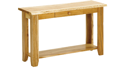 Rough Cut Sofa Table