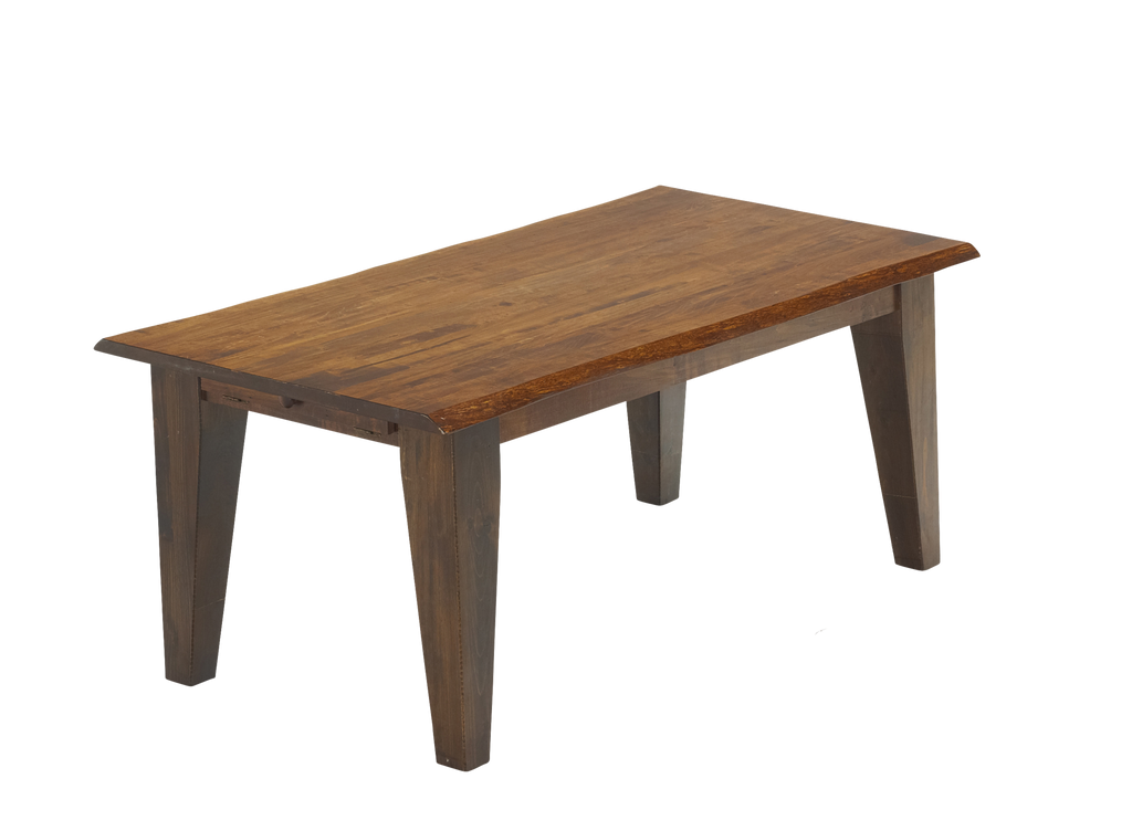 Live Edge Rough Sawn Harvest Table