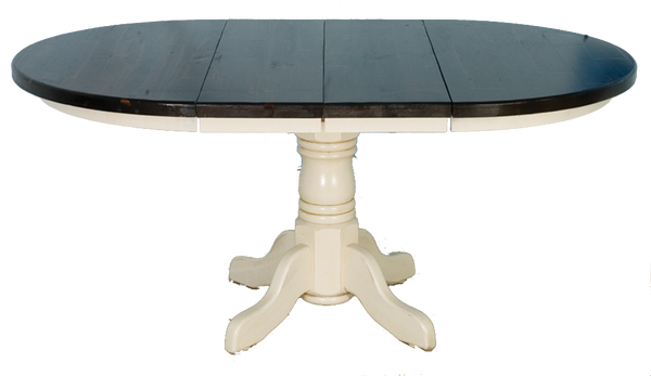 Rustic Pedestal Table