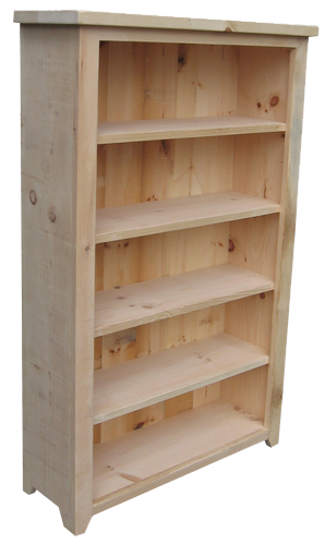Dakota Rough Sawn Bookcase