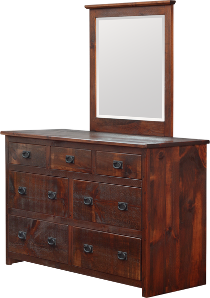 Rustic Draw Unit Rustic 7 Drawer Dresser – Craftworks at the Barn