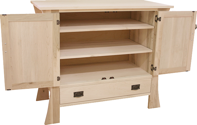 Mission 2 Door 1 Drawer Sideboard