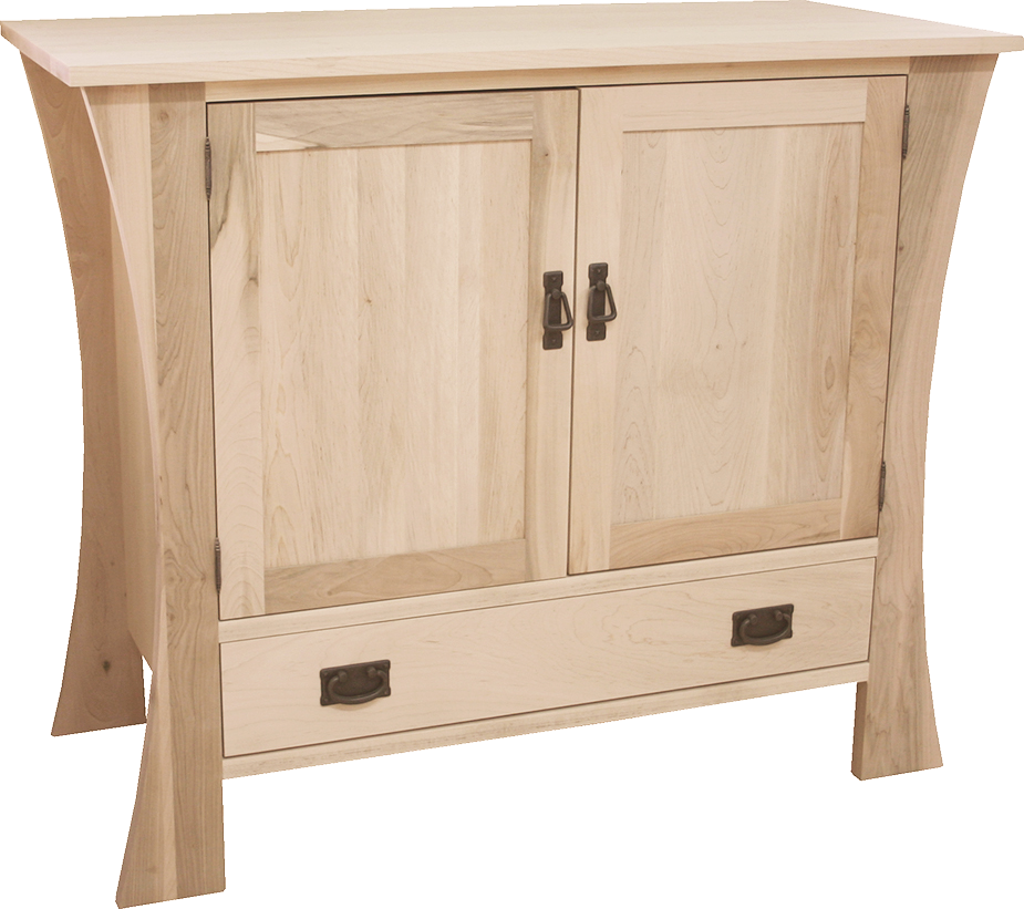 Mission 2 Door 1 Drawer Sideboard