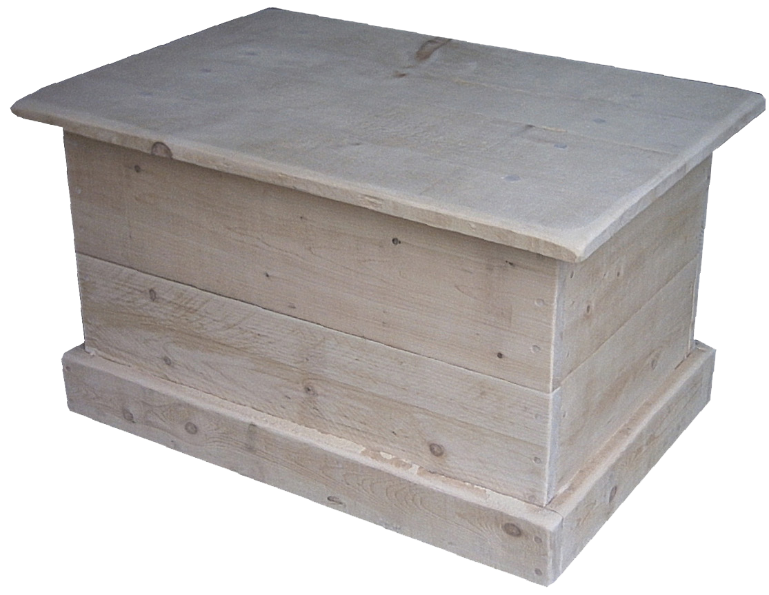 Rustic Storage Chest / Blanket Box / Coffee Table