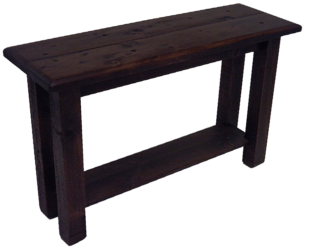 Rustic Sofa Table