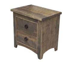 Renoa 2 Drawer Nightstand