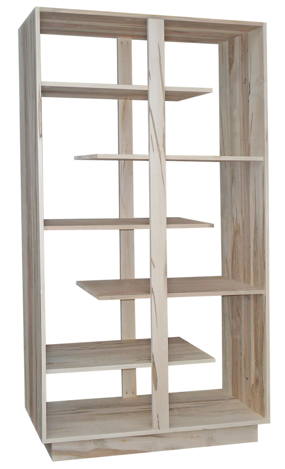 Staggered Bookshelf