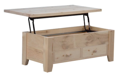 Dakota Rough Cut Pop-Up Supper Table