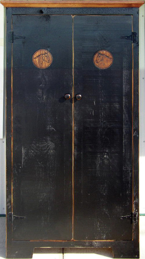 Rustic Tack Cabinet