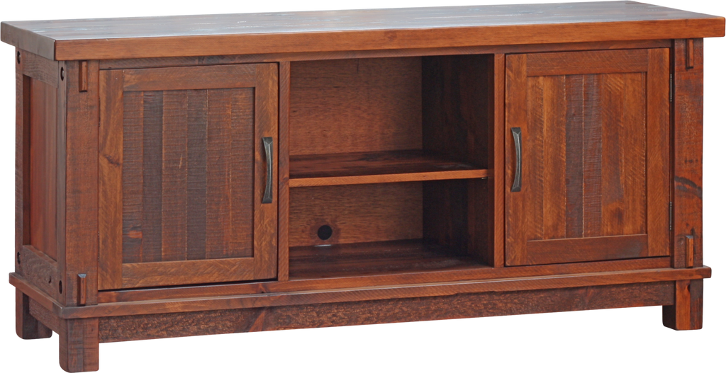 TTV3065 2 Drawer 1 Adjustable Shelf Timber TV Stand