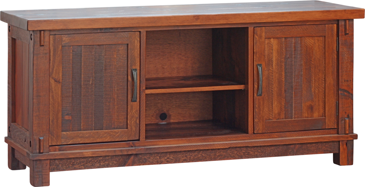 TTV3065 2 Drawer 1 Adjustable Shelf Timber TV Stand