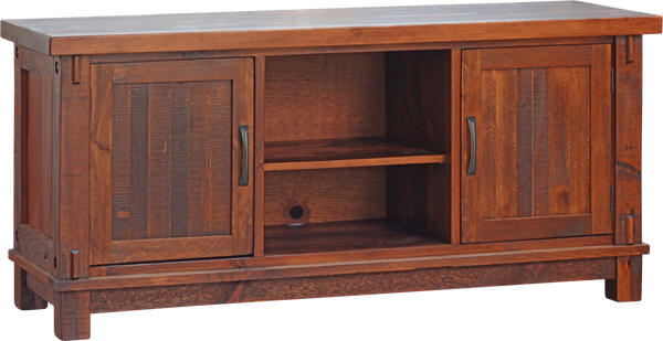 TTV3065 2 Drawer 1 Adjustable Shelf Timber TV Stand