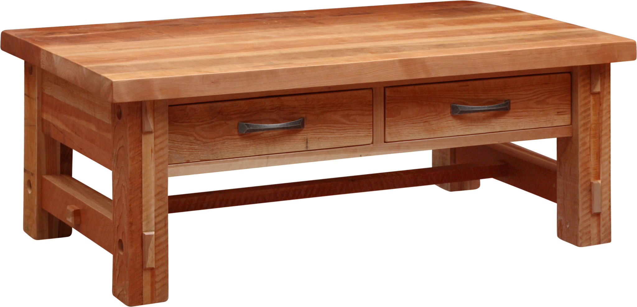 Timber 2 Drawer Coffee Table – Craftworks at the Barn