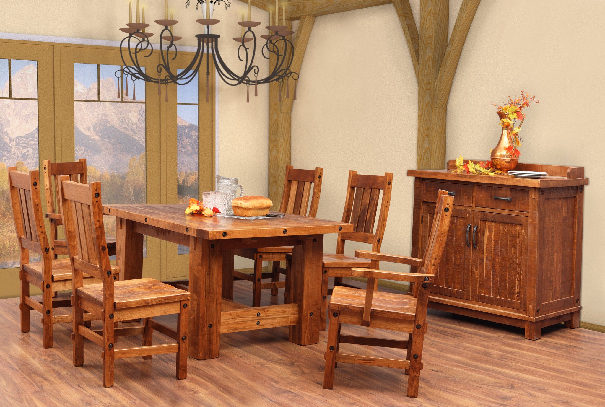 Timber Dining Suite – Craftworks at the Barn