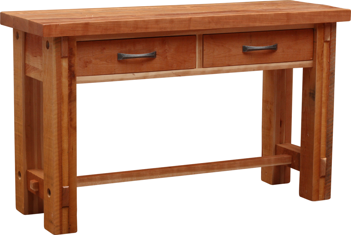 Timber 2 Drawer Sofa Table