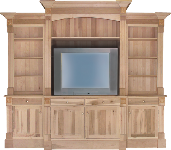 Brentwood TV Wall Unit with Bookcases