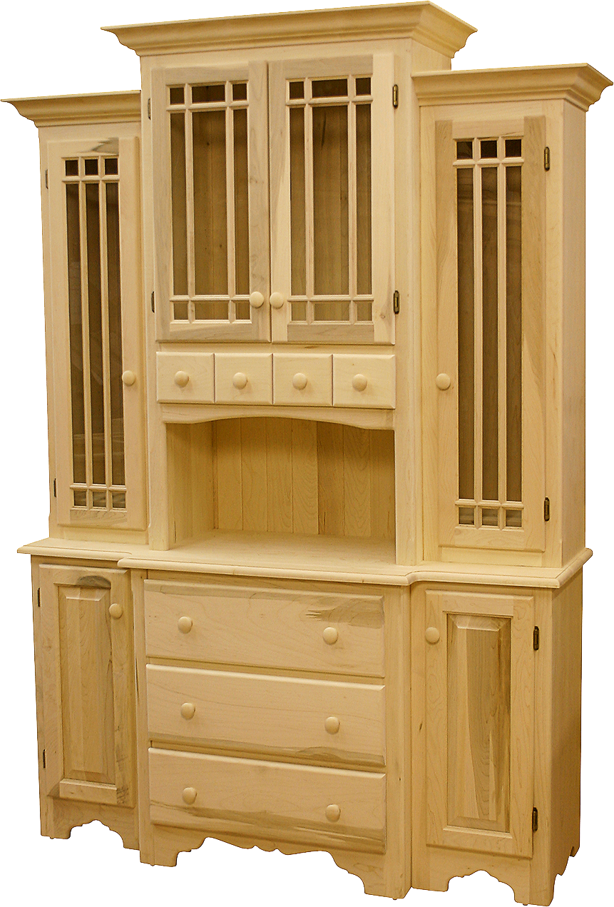 Legacy 2 Door / 3 Drawer Buffet with Hutch
