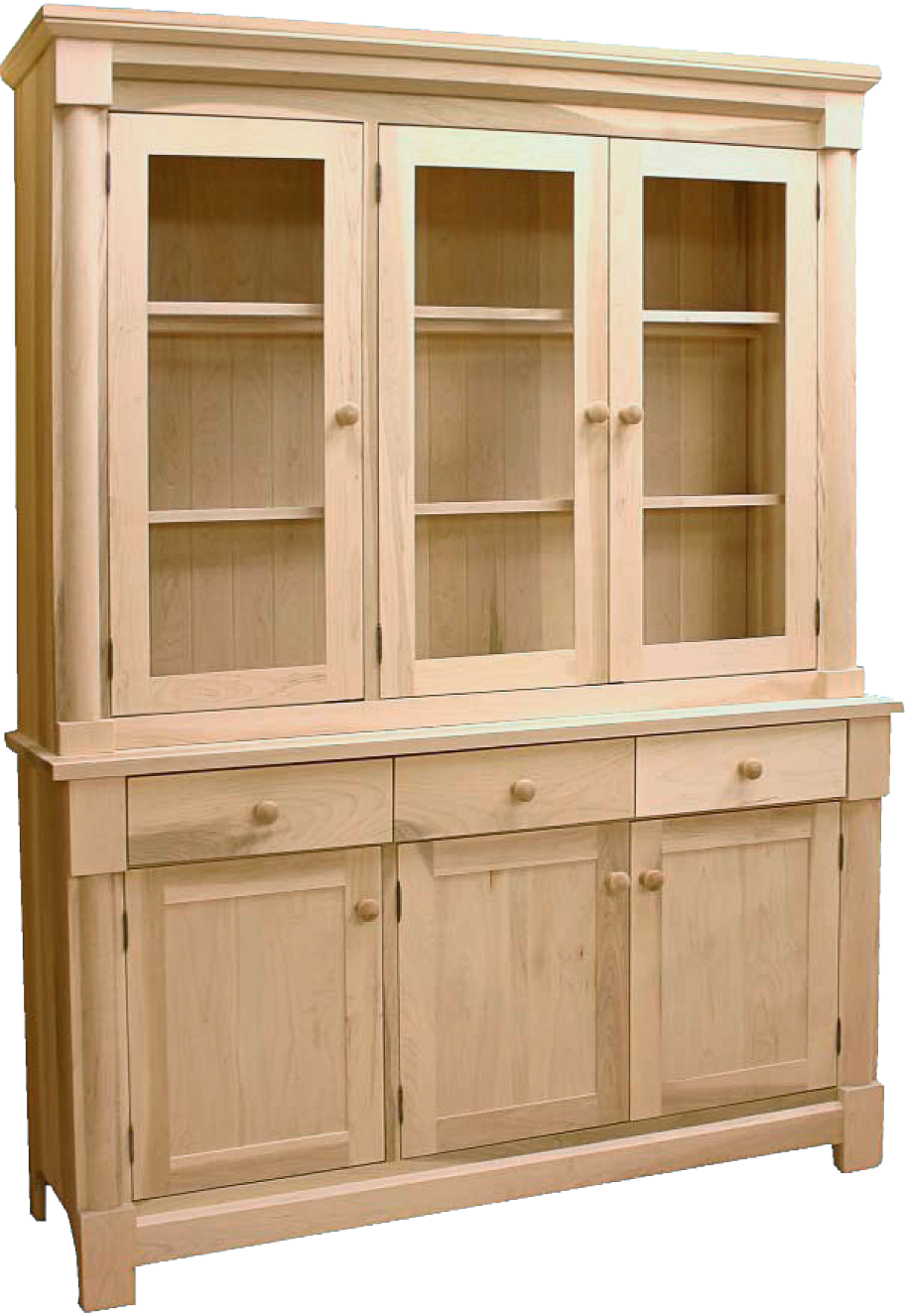 Hudson 3 Door Buffet with Hutch