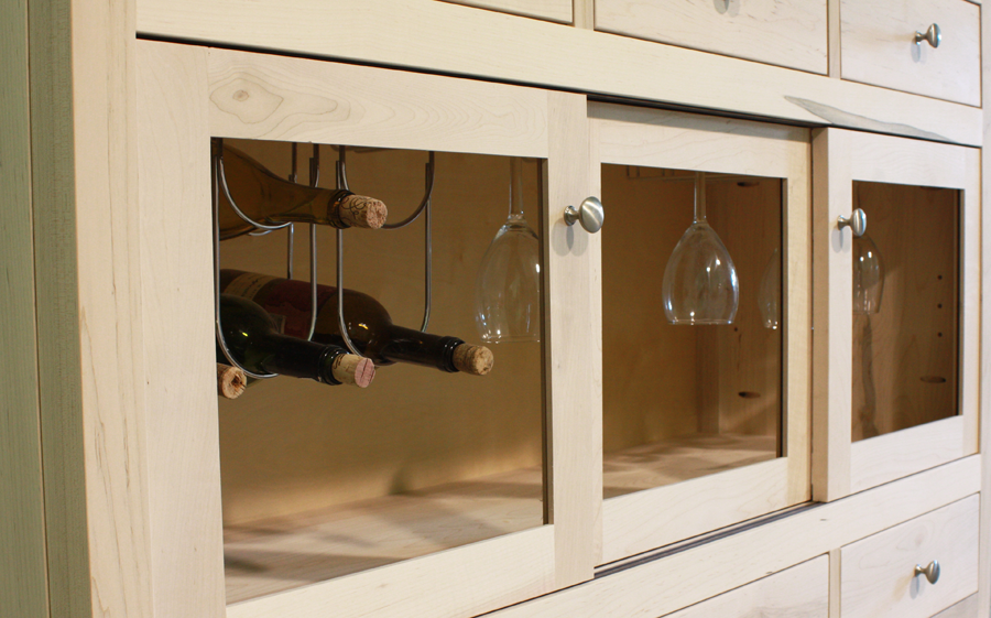Barcelona Sideboard with Sliding Doors