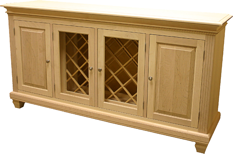 Florentino Buffet with Wine Rack