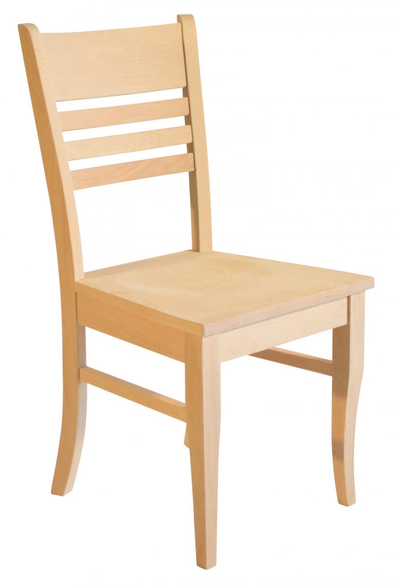 Alex Side Chair Unfinished Maple