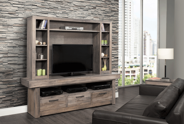 84" HDTV Console with Hutch