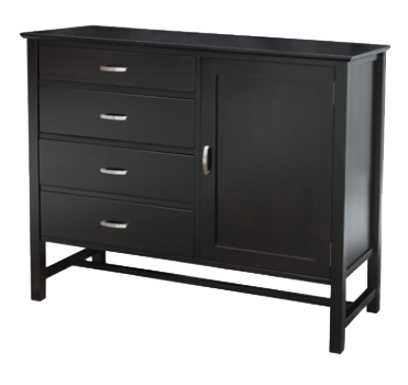 Brooklyn 1 Door 4 Drawer Mule Chest