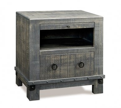 Barrelworks 1 Drawer Open Nightstand