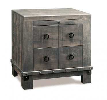 Barrelworks 2 Drawer Nightstand