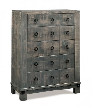 Barrelworks 5 Drawer Highboy