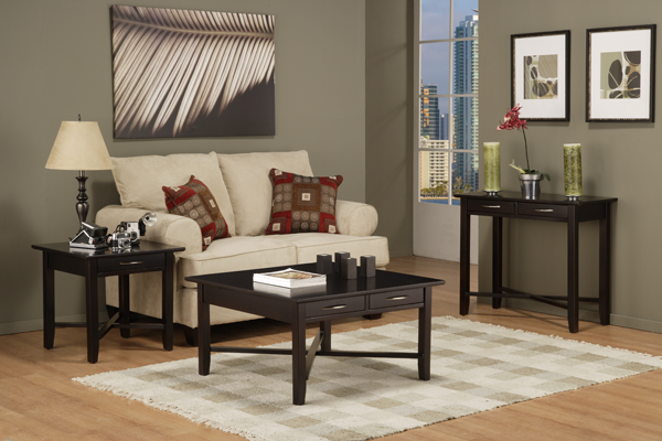 Demi-Lune End Table