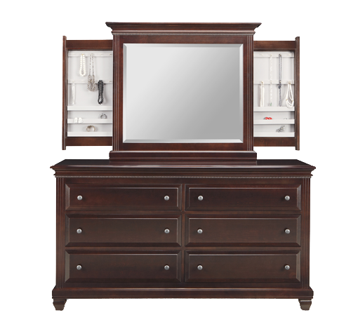 Florentino 6 Deep Drawer Long Dresser