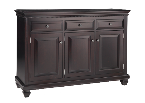 Sideboard with Wood Doors
