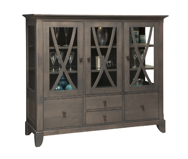 Florence 4 Drawer 3 Door China Cabinet