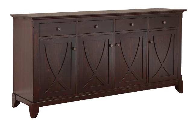 Sideboard with Wood Centre Doors