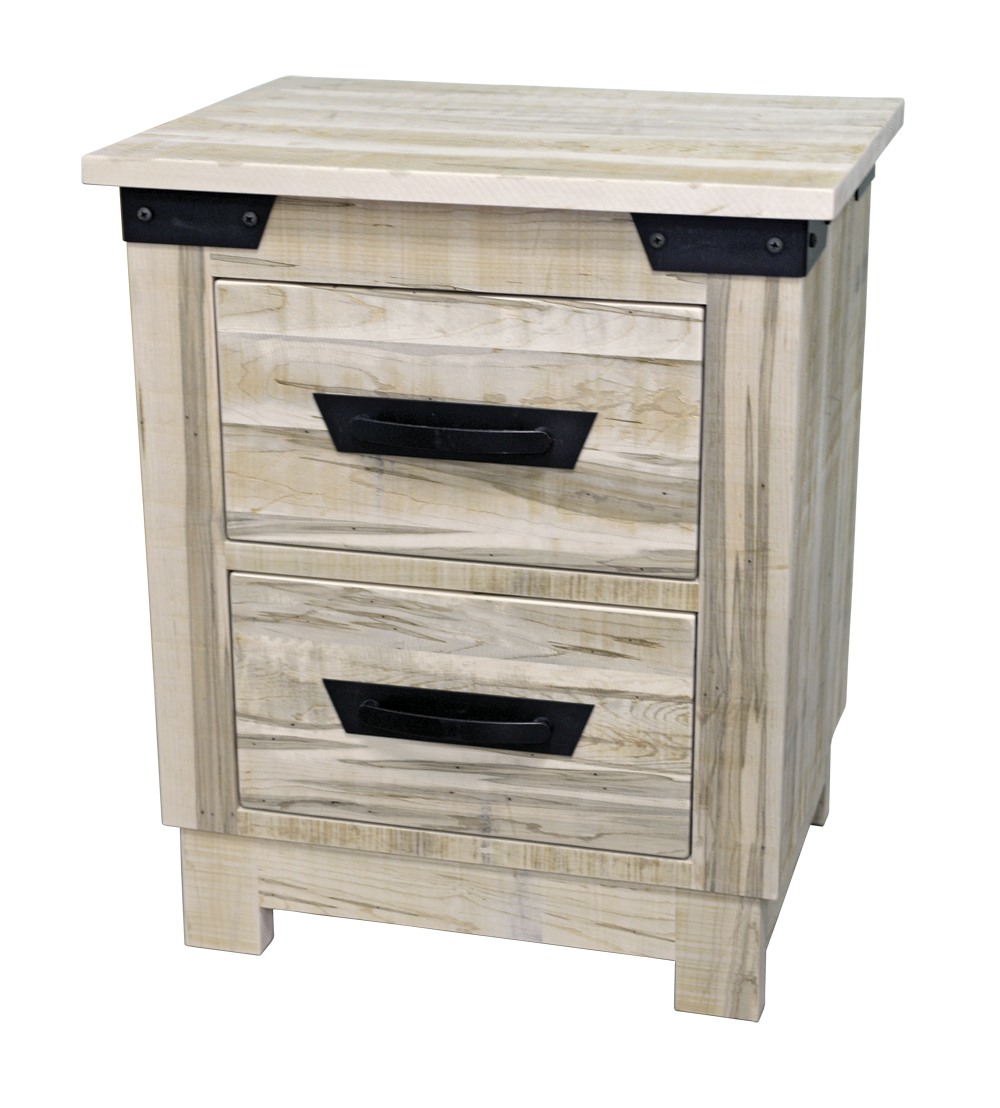 Hamilton 2 Drawer Nightstand (Straight feet)