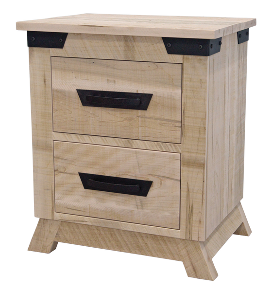 Hamilton 2 Drawer Nightstand (Angled feet)