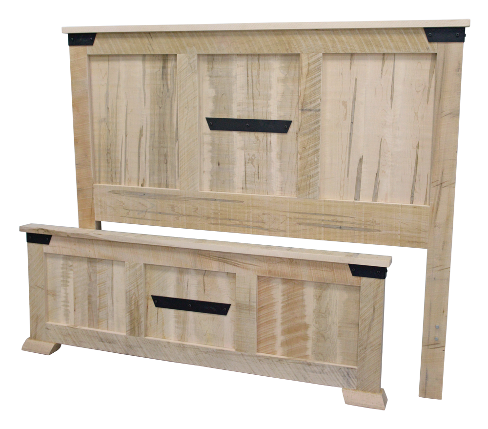 Hamilton Queen bed with low footboard