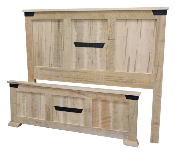 Hamilton Queen bed with low footboard