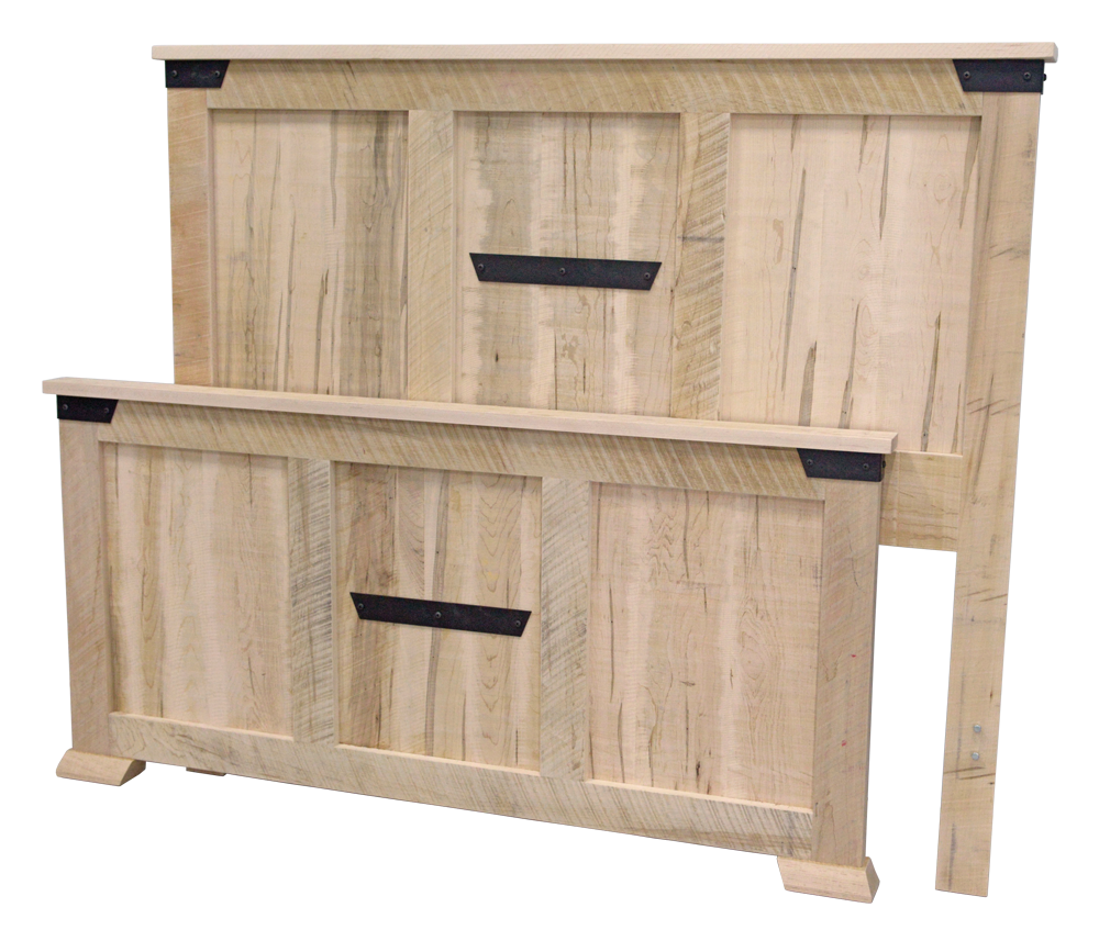 Hamilton Queen bed with high footboard