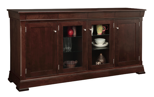 Kensington 4 Drawer 4 Door Sideboard