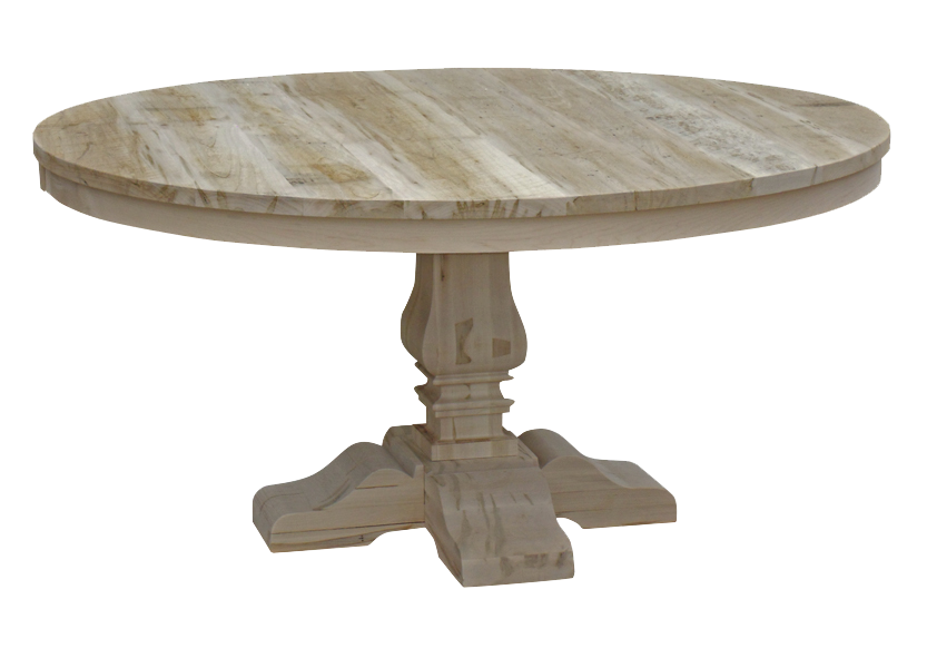 Century Millsawn Pedestal Table