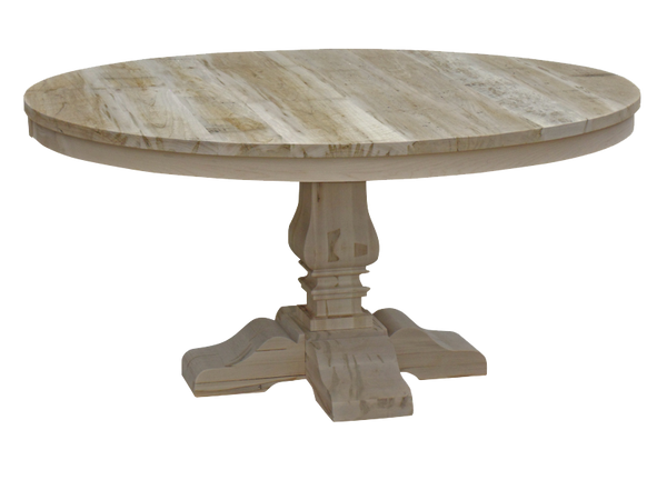 Century Millsawn Pedestal Table