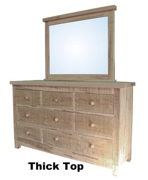Rough Cut Metro 7 Drawer Dresser