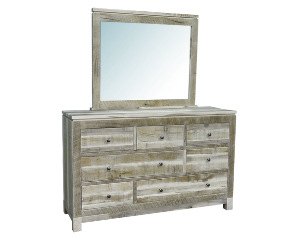 Rough Cut Metro 7 Drawer Dresser