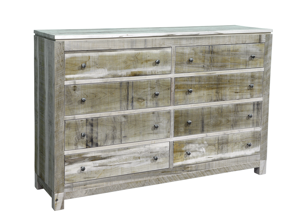 Rough Cut Metro 8 Drawer Dresser